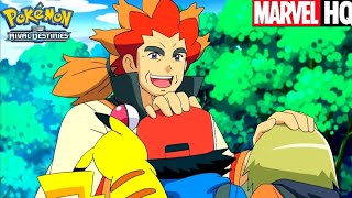 Ash meets Unova Region Champion Alder ! | Pokemon BW Rival Destinies | Pokemon Season 15