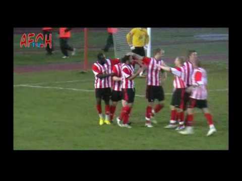 AFC Hornchurch 1 Tonbridge Angels 1 (20 Apr 10) - Spencer goal