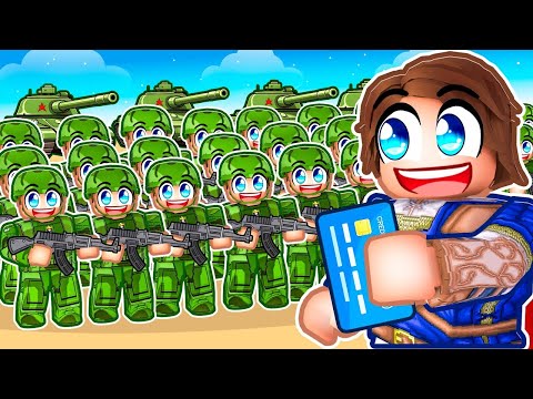 Spending $1,403,280 for the BIGGEST Army in Roblox