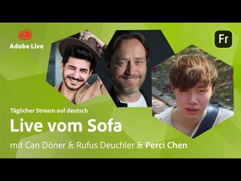 Illustration mit Can, Rufus & Perci Chen  | Adobe Live