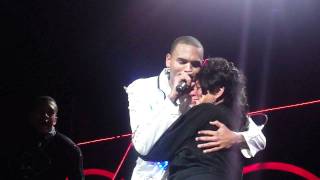 Chris Brown Birthday Serenade for his Mother