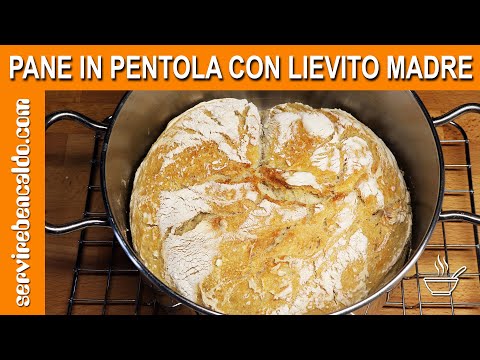 Pane cotto in Pentola con Lievito Madre