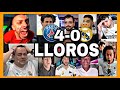 MEJORES REACCIONES Y LLOROS MADRIDISTAS Al PSG 4 0 REAL MADRID