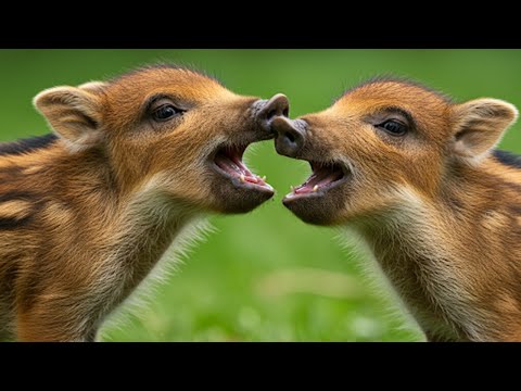 The SHOCKING Truth About Wild Boar Aggression in Newborn Pigs