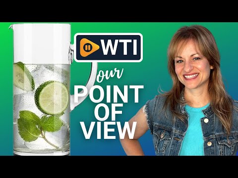 KROSNO Glass Water Juice Pitcher Jug | 44 oz | Glamour Collection | Perfect for Home Restaurants and Parties | Fridge Safe | Gift Idea | Made in Europe - WTI product video review