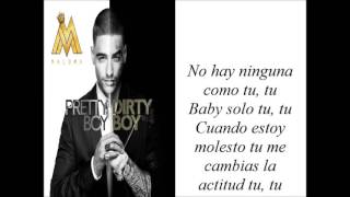 Maluma - Me Gustas (Letra) Pretty Boy, Dirty Boy