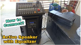 Download lagu Bagaimana Cara Menghubungkan Equalizer ke Speaker Aktif? Broadway CB15A mp3