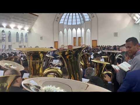 Cabreúva 25/09/2022 - HINO 335 EU ALMEJO NESSA PÁTRIA ENTRAR / TUBAS COM SOM FANTÁSTICO