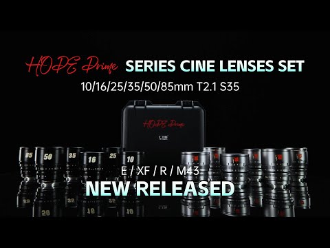 New Arrival | 7Artisans Brand New Cinema Lens Series - Hope Prime