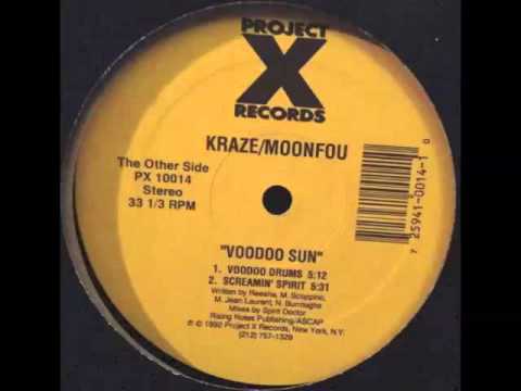 Kraze/Moonfou ‎- Voodoo Sun (Voodoo Drums)