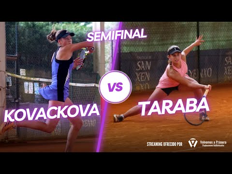 Semifinal Femenina - 22º ITF Juniors Sanxenxo J300 Alena Kovackova VS Nellie Taraba