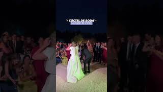 La mujer de verde - Izal - Cóctel de boda
