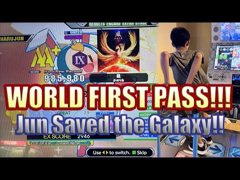 [DDR A3] harujun - 鳳(Hou) CSP-19 World First Pass 985,980 with Flare IX Gauge