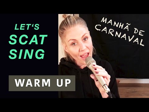 Energizing Vocal Warm-Up for Jazz Singers with Chords from 'Manhã de Carnaval'