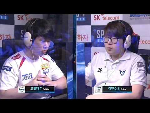 [SPL2015] GuMiho(MVP) vs Solar(SAMSUNG) Set5 Coda -EsportsTV, Starcraft 2