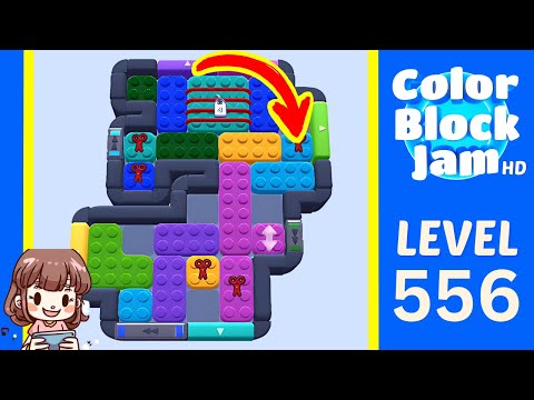 Color Block Jam Level 556 Solution Walkthrough
