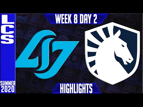 CLG vs TL Highlights | LCS Summer 2020 W8D2 | Counter Logic Gaming vs Team Liquid