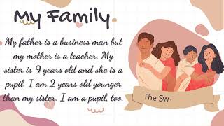 30 Bài Thuyết Trình Tiếng Anh Tiểu Học| Topic: My Family