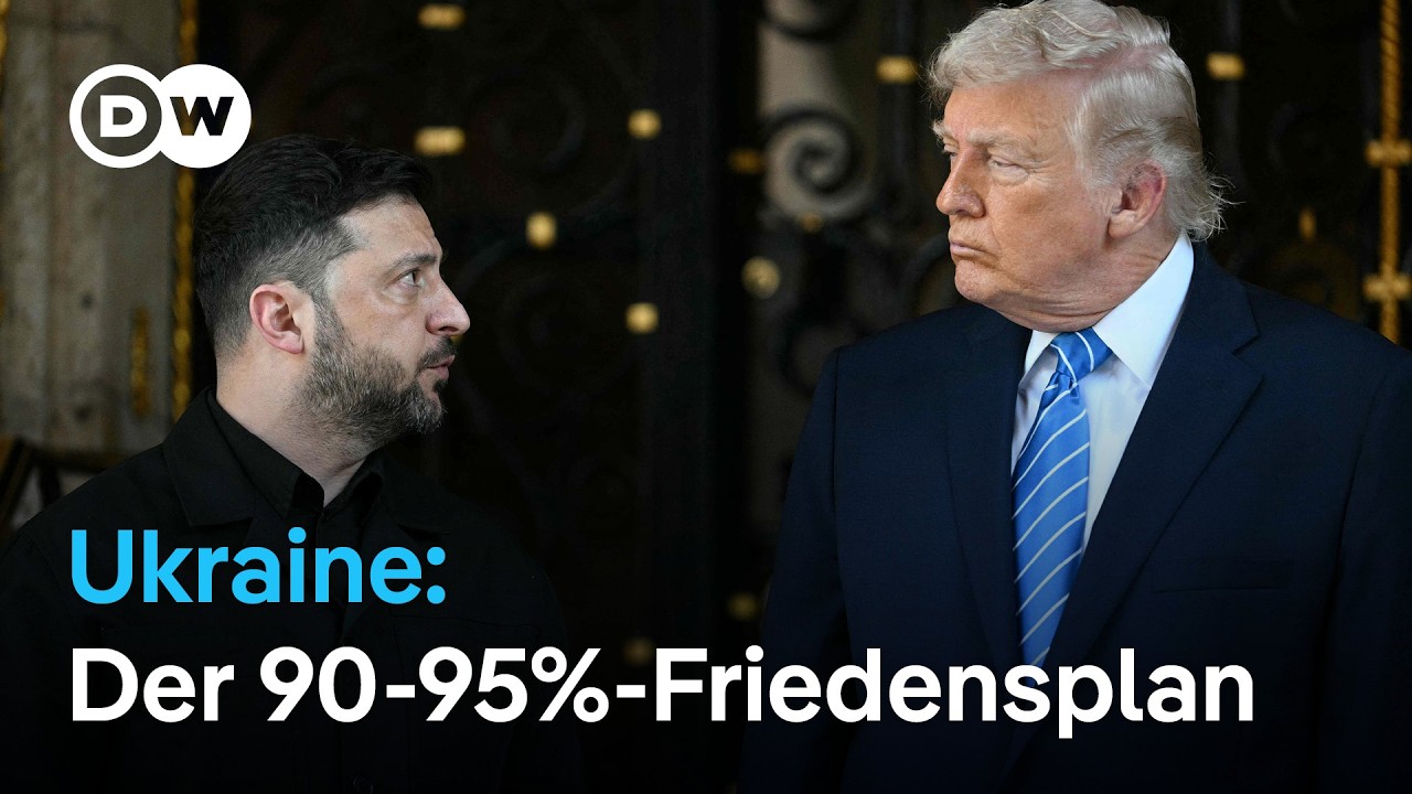 Trump und Selenskyj loben Fortschritte in Ukraine-Gesprächen | DW Nachrichten