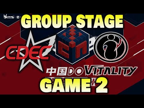 CDEC VS IG VITALITY Game 2 China Development League Season 2