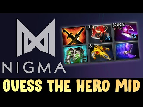 Guess the hero — NIGMA mid in 140 KILLS game