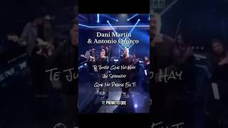 Dani Martín y Antonio Orozco "Te Juro Que No Hay Un S... " #danimartin #antonioorozco #musica #music