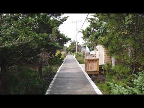 ⁴ᴷ⁶⁰ Walking Fire Island, NY : Cherry Grove to Sailors Haven (August 22, 2020) - Narrated