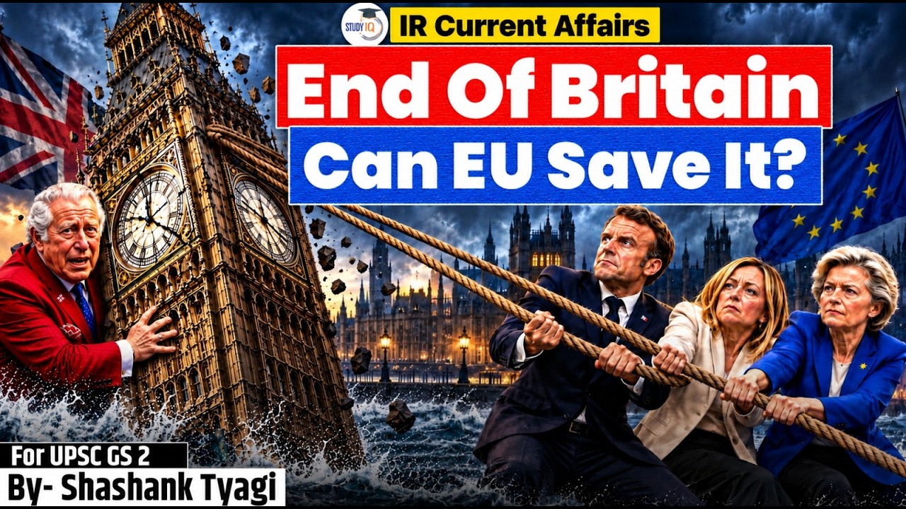 End of Britain’s Global Power? | Why Is the UK Looking Towards the EU Again? | StudyIQ IAS