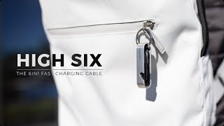 Now on Kickstarter: High Six - The Most Compact 6In1 Fast Charging Cable