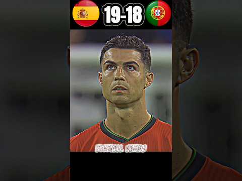 PORTUGAL VS SPAIN | Final World Cup 2027 #trend #football #ronaldo vs #lamineyamal #shorts