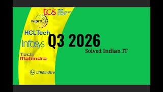 Q3 2026 Solved Indian IT