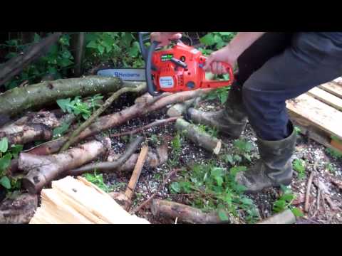 comment demarrer une tronconneuse husqvarna 236