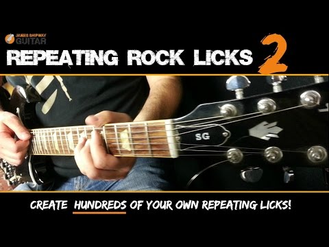 Repeating Licks -  Monster Repeating Rock Licks