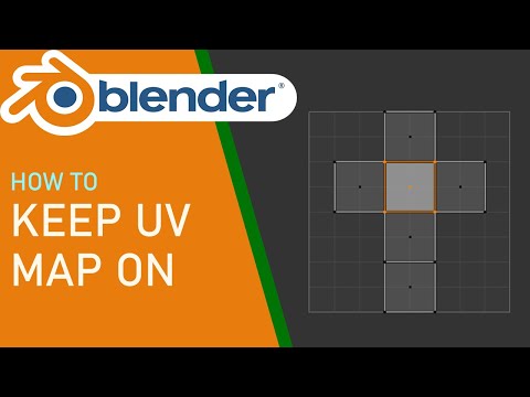 Blender how to keep uv map on