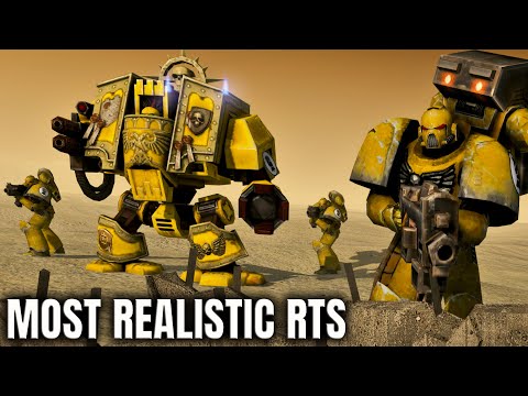 WORST SPACE MARINES' ENEMY! Imperial Fists vs Tau Empire - Men of War: Warhammer 40k Mod