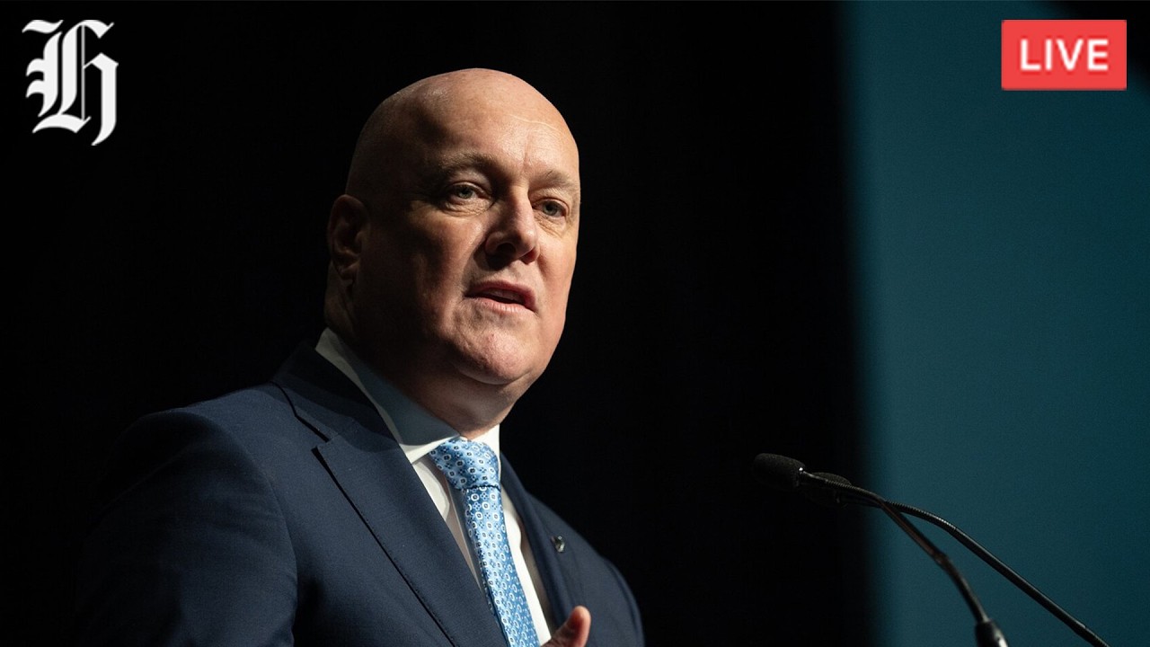 NZ Herald Live: PM Christopher Luxon speaks to media