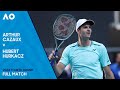 Arthur Cazaux V Hubert Hurkacz Full Match Australian Open 2024 Fourth Round