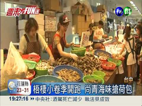 梧棲漁港小卷季 免費料理大放送
