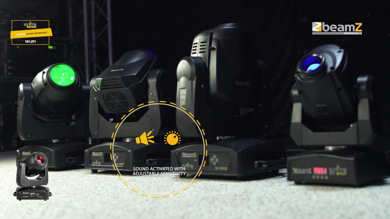 BeamZ Pro Moving Head Ignite 180S