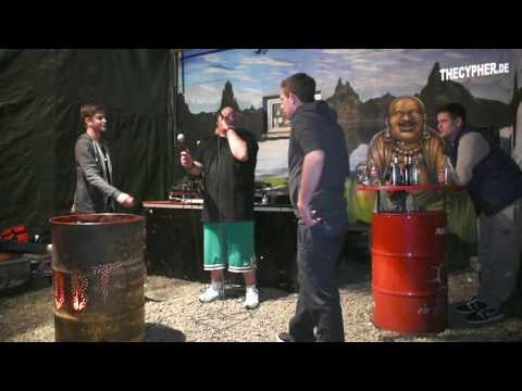 DIE BRENNENDE TONNE // RALLE vs NOTYZZE // Rap Battle (Mai 2016) #DBT