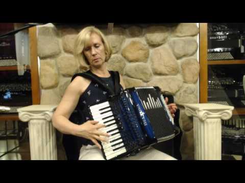 BELTSTUIISB - Blue Beltuna Studio II Special Handmade Reeds Piano Accordion MM 26 60 $3499
