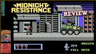 Midnight Resistance - on the Commodore 64 !! with Commentary