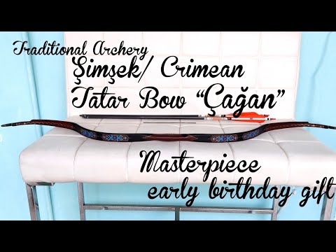 #traditionalarchery Şimşek Tatar Çağan Short - Simsek Bow. Masterpiece.  #bowsandarrows