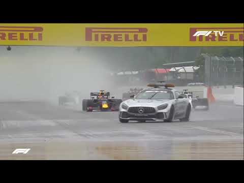 F1 2019 Hockenheim Ganzes Rennen Regen Chaos
