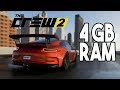 THE CREW 2 on 4GB RAM | Low End PC | Gameplay Tested