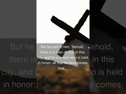 Daily Bible Passages I Samuel 9:5-6  I Bible in a Year Day 93 #shorts   #god  #church #short