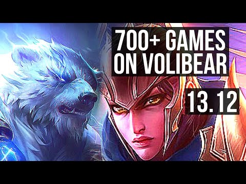 VOLI vs QUINN (TOP) | 700+ games, 1.2M mastery, 2/1/4 | NA Master | 13.12