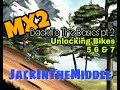 Mad Skills Motocross 2 Back To The Basics Unlocking Bikes Part 2 | JackInTheMiddle