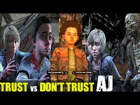 Trust vs Don’t Trust AJ To Make The Hard Calls - The Walking Dead Final Season Episode 4 (2019)