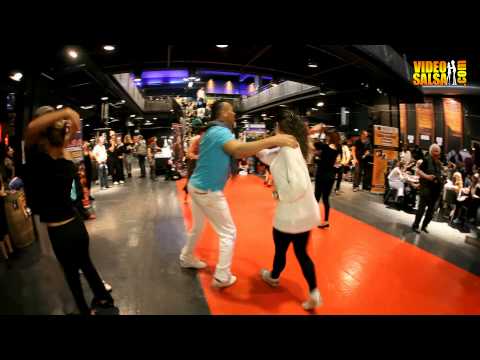 Alberto Valdes & Adria - Social @ Marseille Salsa COngress  2012